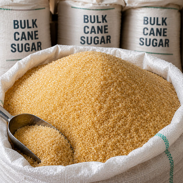 Bulk cane sugar
